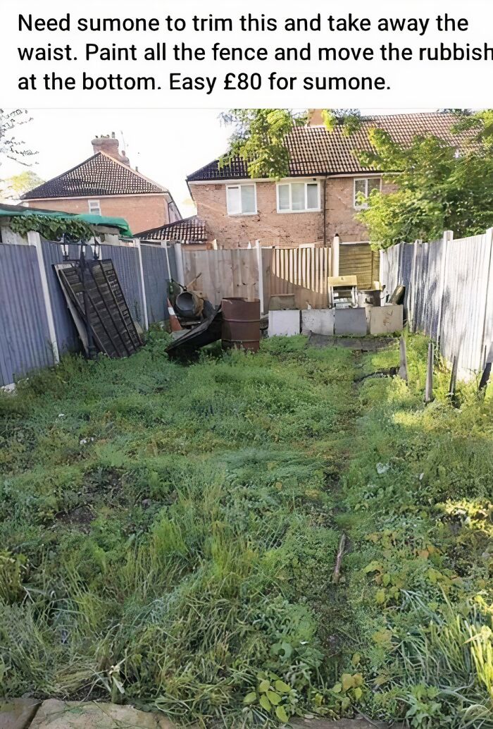 Generous Man Practically Giving Away £80, Just Renovate His Garden