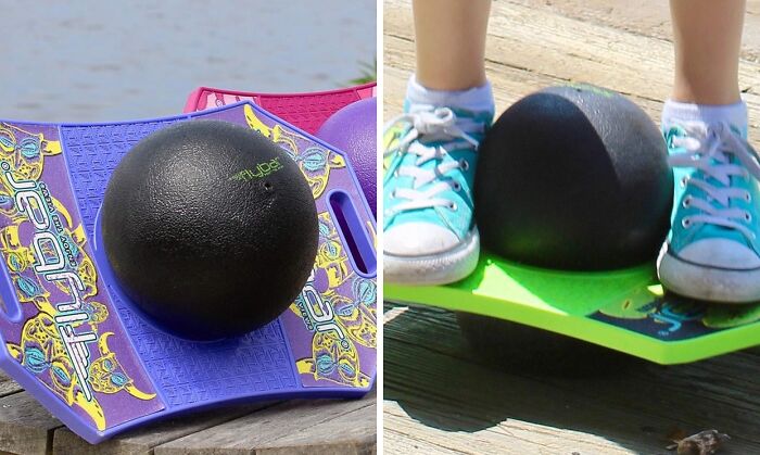  This Trick Ball For Kids Is Quite The Balancing Act!