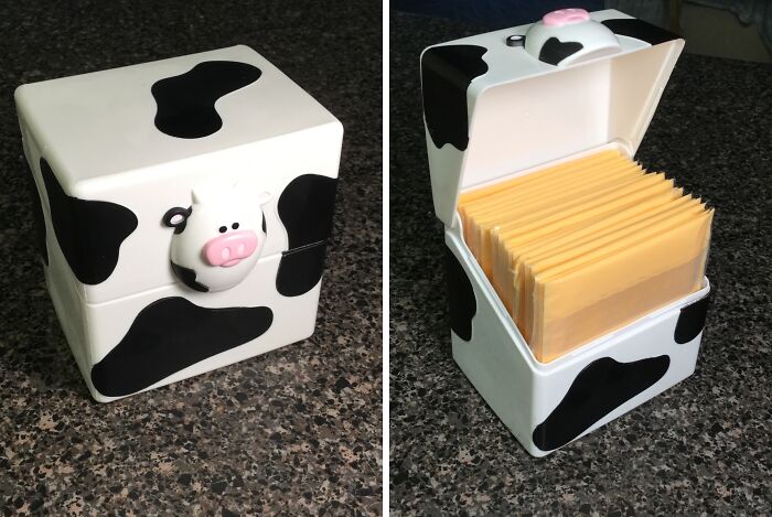 Even American Cheese Needs Some Love So Store It In This Adorable Moo Cow Sliced Cheese Container 