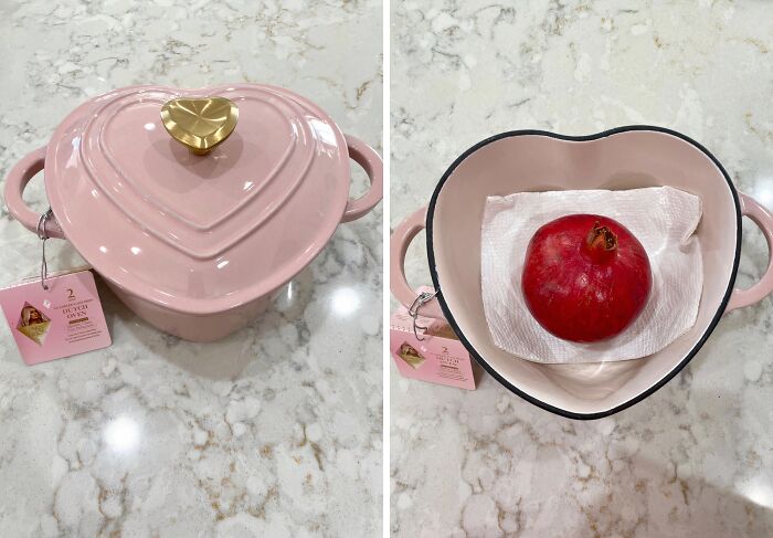 Be Still My Beating Casserole Dish! This Heart-Shaped Pot With Lid Has Us Lovestruck
