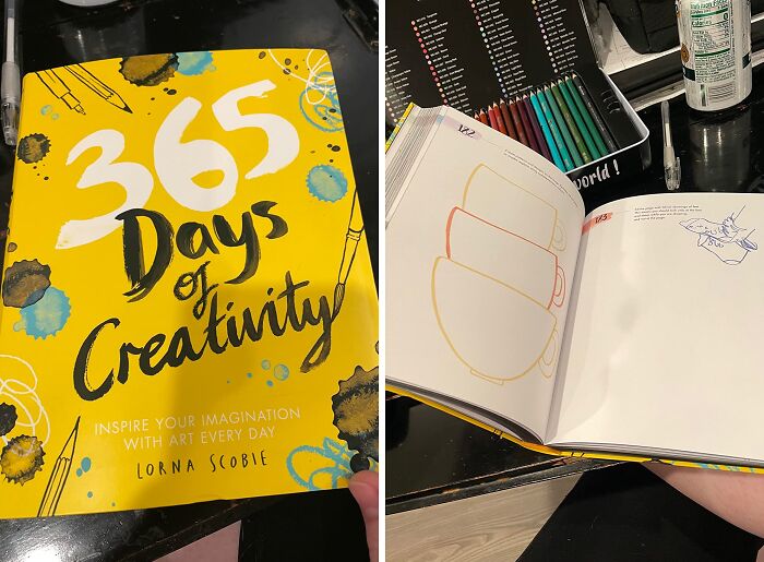  With This 365 Days Of Creativity Book You Can Do At Least One Thing That You Love, Every Day!