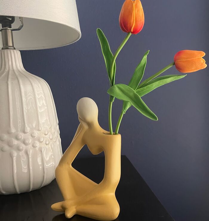 This Artistic Ceramic Thinker Vase Might Just Be The Most Thoughtful Gift On This List