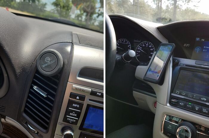 Keep It Steady On The Road With The Magnetic Phone Holder!