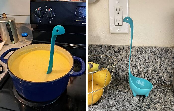  More Nessie, Less Messie With This Charming Loch Ness Monster Ladle