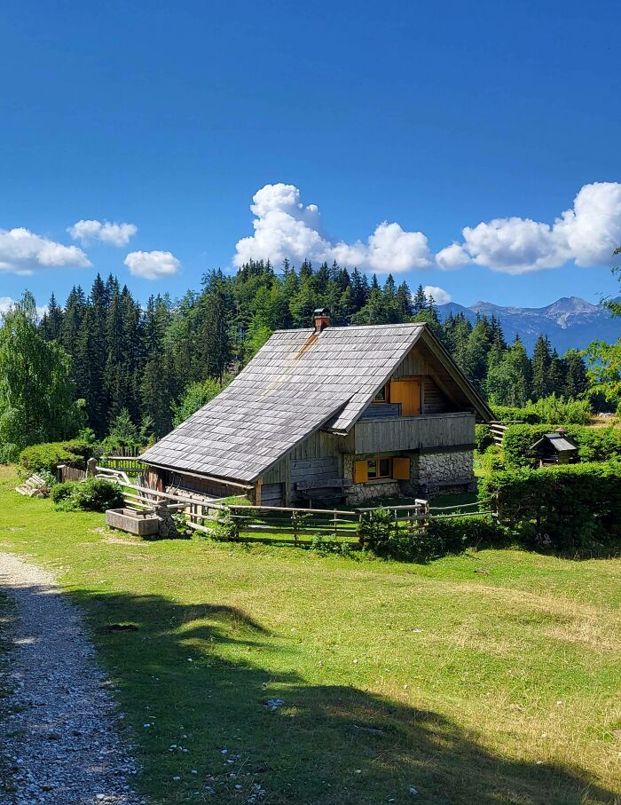 Alpine Cabin In Slovenia