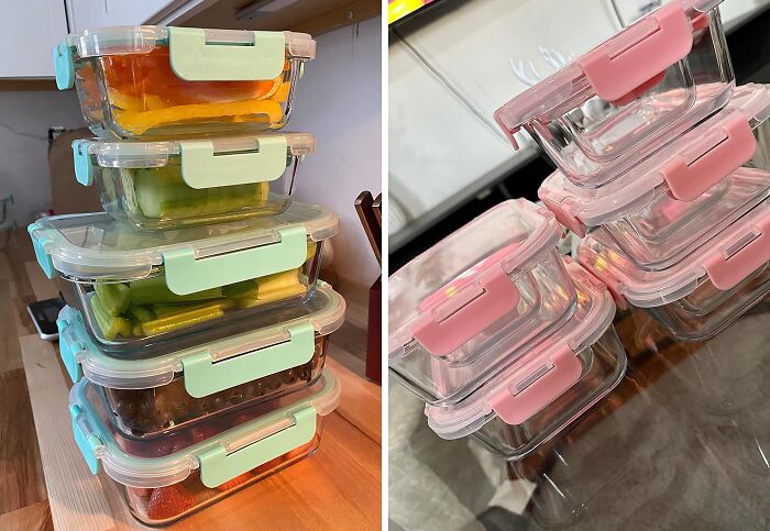  Glass Meal Prep Containers : Nothing More Elegant Than Someone Who Looks Like They Have Their Life Together!