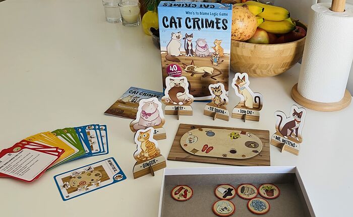 Get Ready For Some Fun Detective Work With Cat Crimes Brain Game!