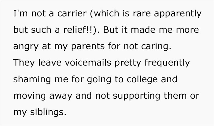 Son Infuriates Parents By Telling Them He Won't Be A Carer For His Two Disabled Siblings Son Infuriates Parents By Telling Them He Won't Be A Carer For His Two Disabled Siblings