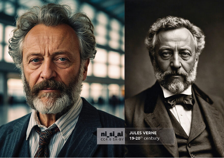 Ai Images Of Great Writers From History