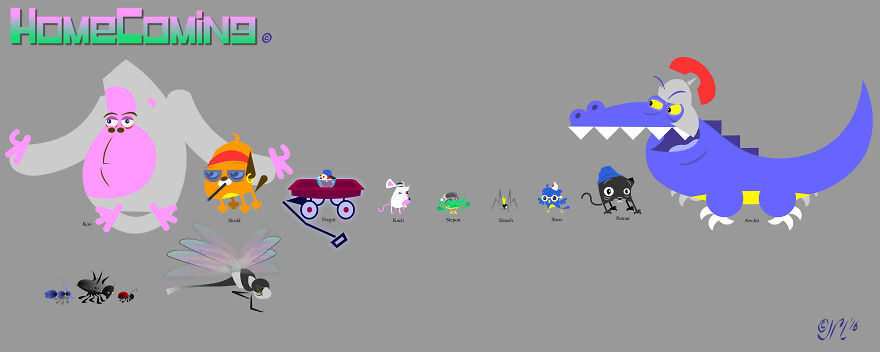 After A Career In Animation, I Returned To My Childhood Roots Creating Comics. After A Career In Animation, I Returned To My Childhood Roots Creating Comics.