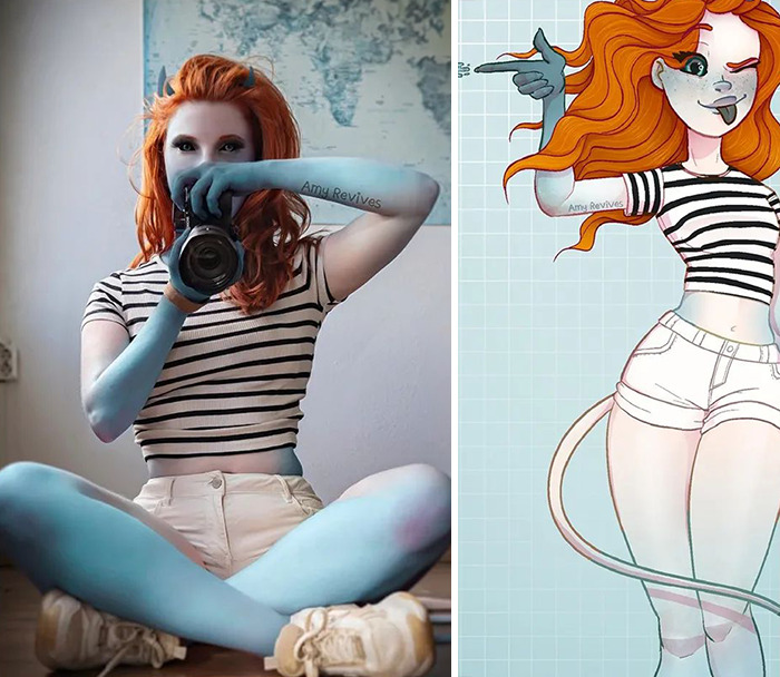 Artist Shows Unique And Fun Art Transforming Itself Into Drawings (23 Pics)