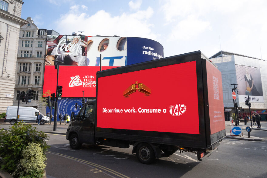 Butchered Brand Lines Appear On Billboards All Over London