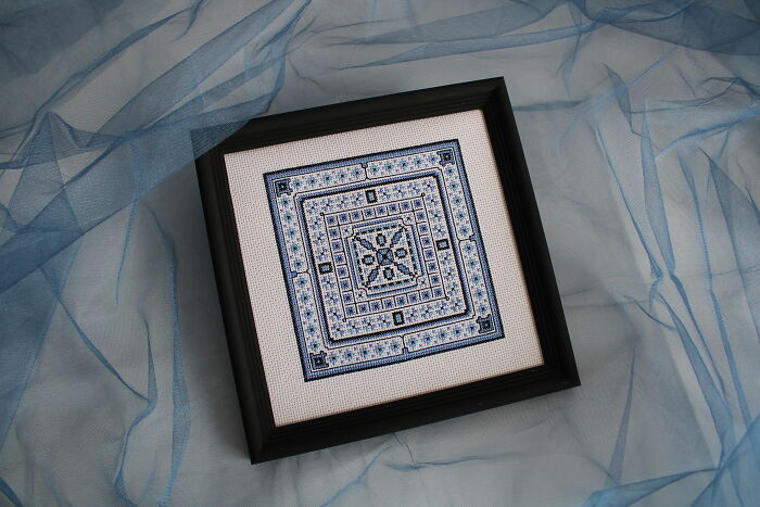 Love The Combination Of This Pattern With The Black Frame!