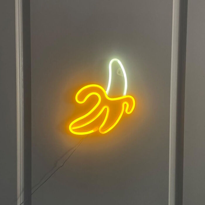 Don’t Slip Up. Get This Banana Shaped Neon Light Today!