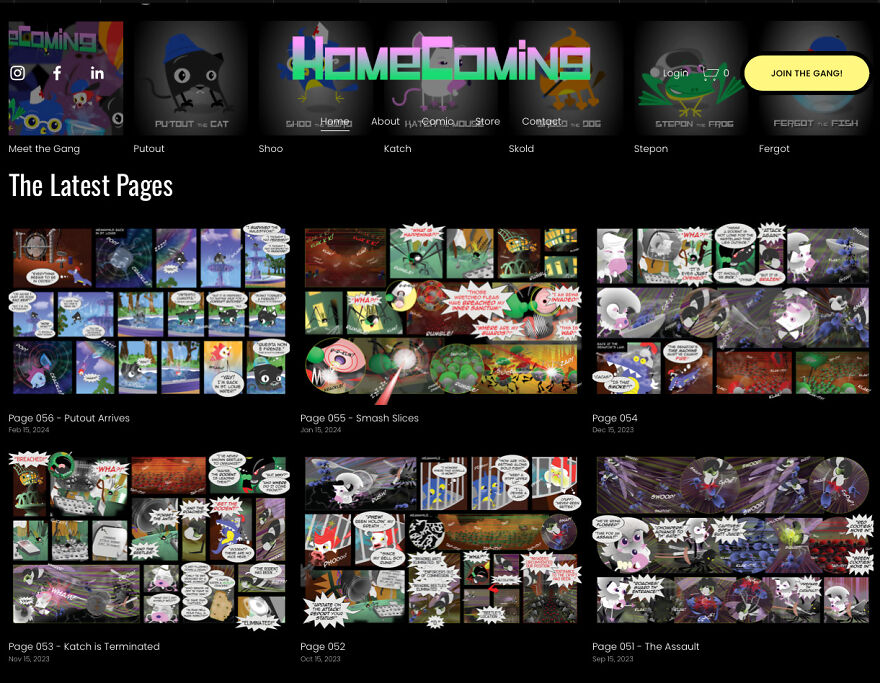 After A Career In Animation, I Returned To My Childhood Roots Creating Comics. After A Career In Animation, I Returned To My Childhood Roots Creating Comics.