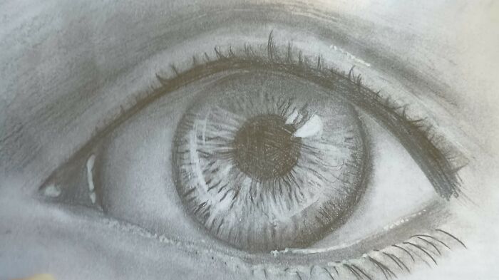 Not That Great, But An Old Eye Drawing Of Mine