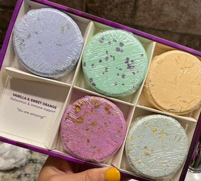 A Mom's Me-Time Must-Have: Aromatherapy Shower Steamers For Mothers Day!