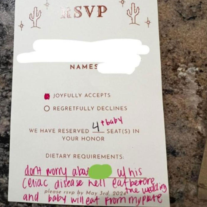 “It’s Very Socially Uncool”: Guest’s RSVP To Bride’s Wedding Leaves People Divided “It’s Very Socially Uncool”: Guest’s RSVP To Bride’s Wedding Leaves People Divided