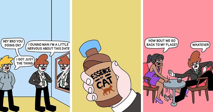 Artist Created 47 Quirky And Funny Comics For Those With A Darker Sense Of Humor