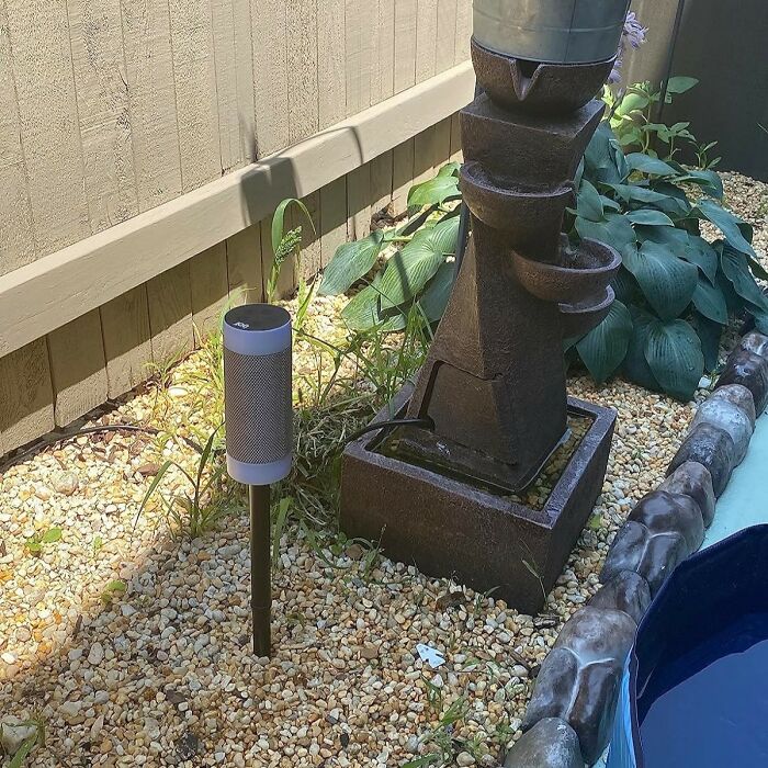 A Weatherproof Light Up Bluetooth Tiki Speaker Will Get The Ambience Just Right