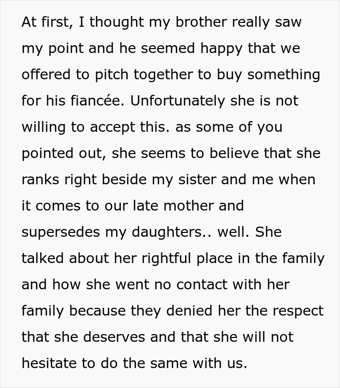 Internet Helps Woman To See Right Through Future SIL’s Manipulation After She Demands Heirloom Internet Helps Woman To See Right Through Future SIL’s Manipulation After She Demands Heirloom