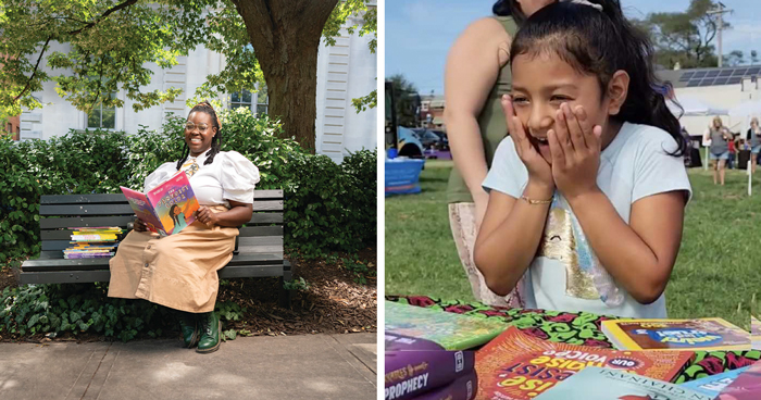 Araba Maze Brings Life To Baltimore Book Deserts With Pop-UPS, Vending Machines And Buses