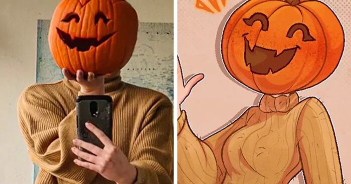 18 On-Point Animated Selfies By This Artist