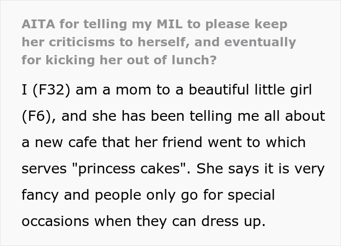 Grandma Gets Kicked Out Of Lunch With 6YO After She Kept Saying It Was A Waste Of Money Grandma Gets Kicked Out Of Lunch With 6YO After She Kept Saying It Was A Waste Of Money