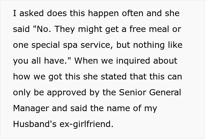 Woman Is Mad Husband's Ex Of 9 Years Upgraded Their Hotel Room, Gets A Reality Check Online Woman Is Mad Husband's Ex Of 9 Years Upgraded Their Hotel Room, Gets A Reality Check Online