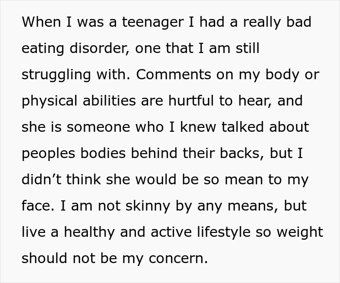 MIL Feels Entitled To Fat Shame DIL Who Just Gave Birth, It Backfires When She Stops Visiting MIL Feels Entitled To Fat Shame DIL Who Just Gave Birth, It Backfires When She Stops Visiting