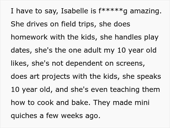 Woman Is Stunned As SIL Goes Negotiating With Nanny Behind Her Back But Gets Outbid Woman Is Stunned As SIL Goes Negotiating With Nanny Behind Her Back But Gets Outbid