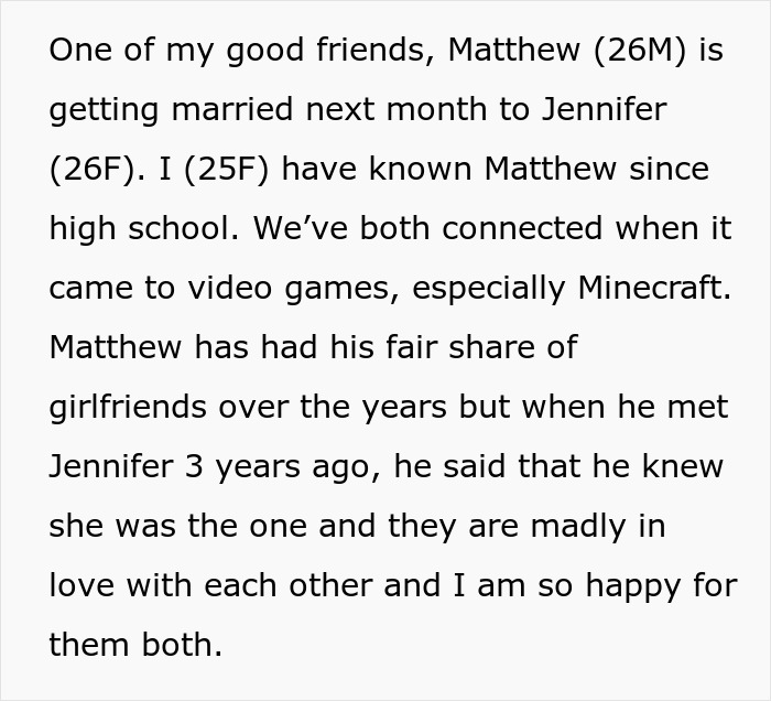 Woman Is Forced To Skip Her Friend’s Wedding When His Previously Nice Bride Turns Into A Nightmare Woman Is Forced To Skip Her Friend’s Wedding When His Previously Nice Bride Turns Into A Nightmare