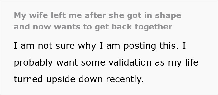Woman Thinks She’s Too Hot For Her Husband, Comes Crawling Back As Divorce Proceeds Woman Thinks She’s Too Hot For Her Husband, Comes Crawling Back As Divorce Proceeds