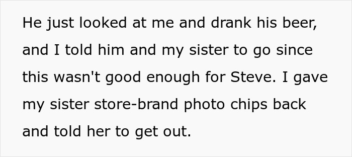 Guy Ponders If He Went Too Far After Kicking Sister's New Yet Entitled BF Out Of His Family Cookout Guy Ponders If He Went Too Far After Kicking Sister's New Yet Entitled BF Out Of His Family Cookout