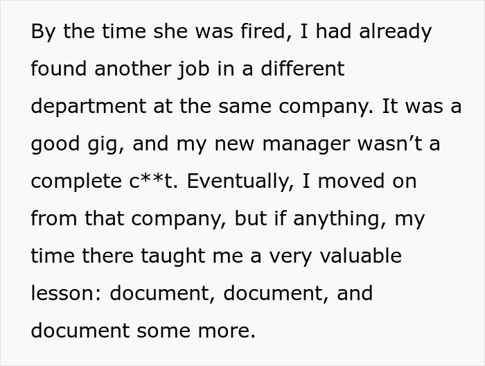 Manager Sabotages Employees To Get Them Fired, Doesn't Realize She's Leaving A Paper Trail