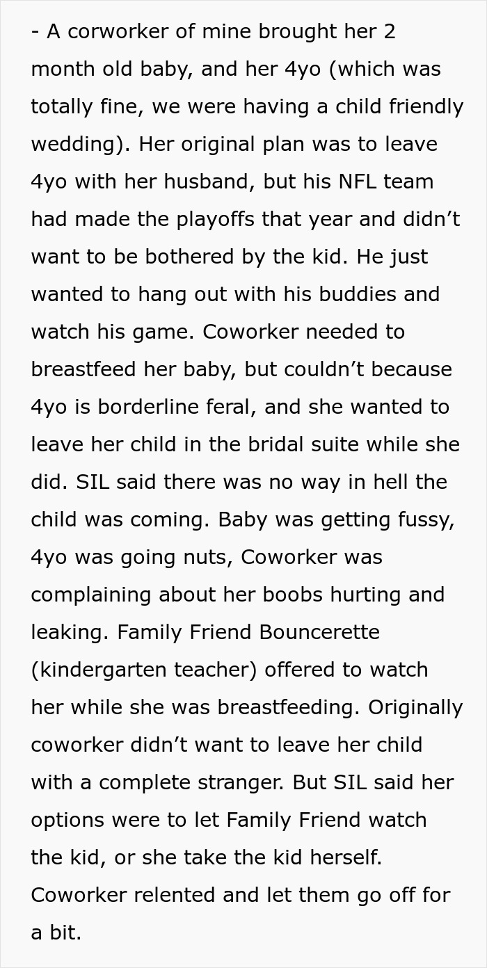 Woman Shares Her Wedding Drama She Had No Idea Was Unfolding Because Of Her “Bouncerettes” Woman Shares Her Wedding Drama She Had No Idea Was Unfolding Because Of Her “Bouncerettes”