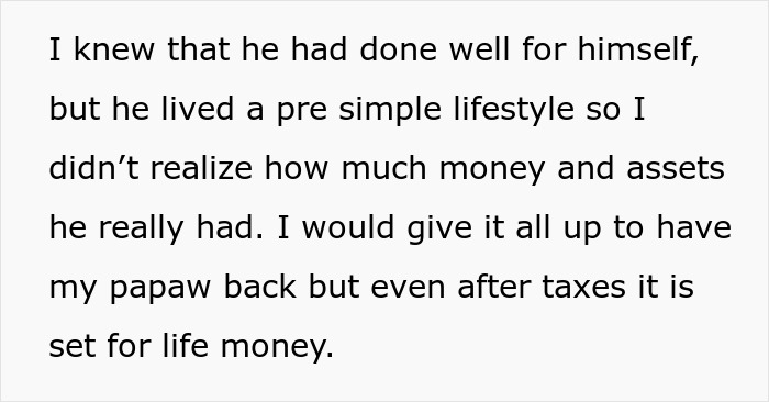 "The Will Is Pretty Airtight": Woman Refuses To Share Inheritance With Family Who Betrayed Her "The Will Is Pretty Airtight": Woman Refuses To Share Inheritance With Family Who Betrayed Her