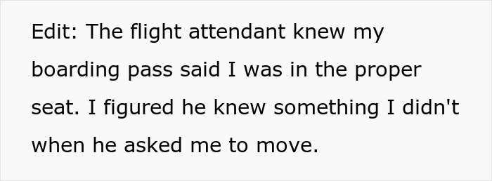 Woman Is Rude About Guy Being In Her Plane Seat, Gets Real Quiet After She's Asked To Move Woman Is Rude About Guy Being In Her Plane Seat, Gets Real Quiet After She's Asked To Move