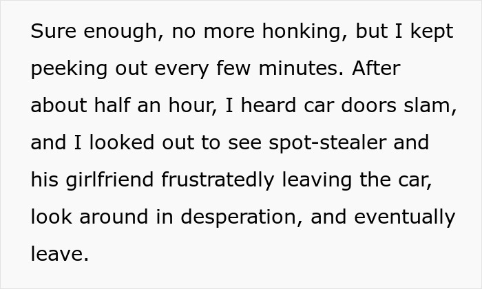Entitled Man Parks In A Private Lot, Resident Comes Back To No Spaces Left And Executes Karma Entitled Man Parks In A Private Lot, Resident Comes Back To No Spaces Left And Executes Karma