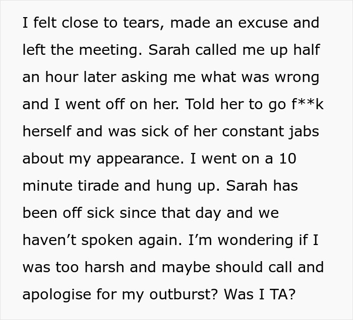 Coworker Keeps Mocking Woman Over Her Large Chest, It Finally Backfires On Her Coworker Keeps Mocking Woman Over Her Large Chest, It Finally Backfires On Her