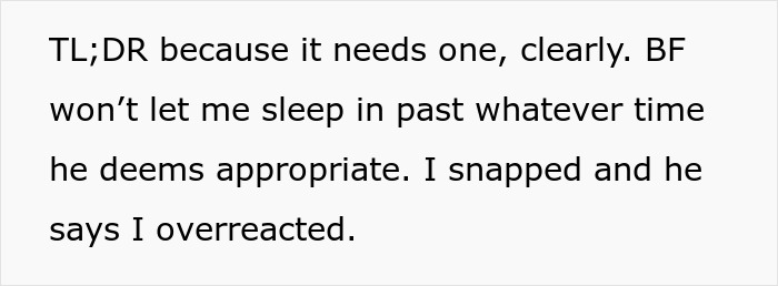 BF Won’t Let GF Ever Sleep In, She Explodes When He Once Again Wakes Her Up By Flicking Her Nose BF Won’t Let GF Ever Sleep In, She Explodes When He Once Again Wakes Her Up By Flicking Her Nose