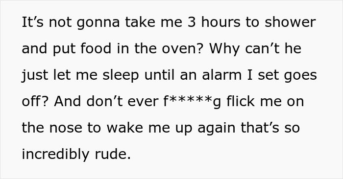 BF Won’t Let GF Ever Sleep In, She Explodes When He Once Again Wakes Her Up By Flicking Her Nose BF Won’t Let GF Ever Sleep In, She Explodes When He Once Again Wakes Her Up By Flicking Her Nose