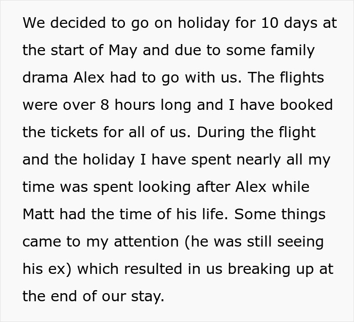 Cheating BF Expects GF To Look After His 2 YO On Flight, She Chooses Business Class Upgrade Instead Cheating BF Expects GF To Look After His 2 YO On Flight, She Chooses Business Class Upgrade Instead