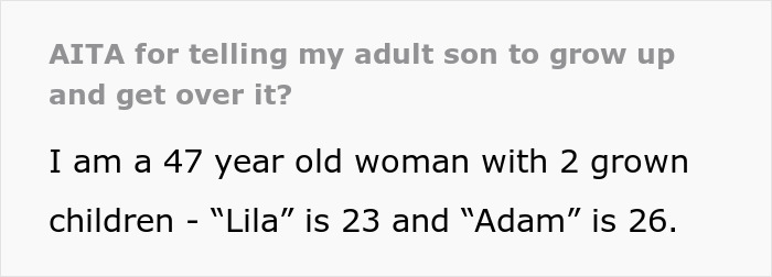 “He’s A Married Man”: Mom Calls Out Son For Being Mad At Sister For Dating His Childhood Ex “He’s A Married Man”: Mom Calls Out Son For Being Mad At Sister For Dating His Childhood Ex