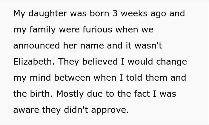 Manipulative Family Outraged As Mom Rejects Naming Her Baby After Late Aunt Manipulative Family Outraged As Mom Rejects Naming Her Baby After Late Aunt