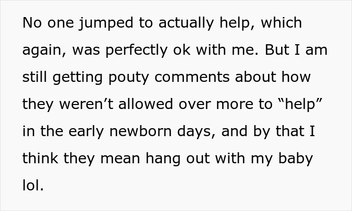 Mom Caves From Intrusive In-Laws Not Helping With Chores But Only Holding Baby, Is Called Out Mom Caves From Intrusive In-Laws Not Helping With Chores But Only Holding Baby, Is Called Out