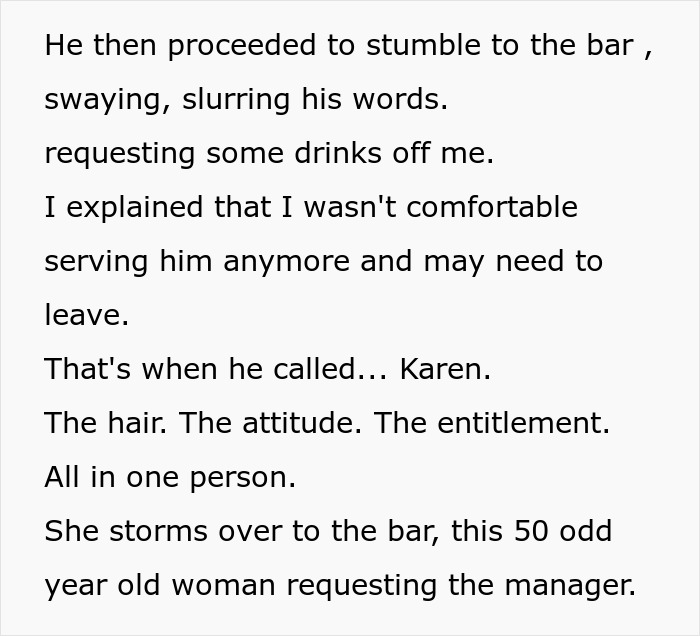 Drunk Man Calls His Mom After Bartender Denies Him A Drink, The 'Karen' That Comes Is Even Worse