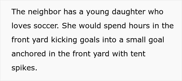 “It Was Basically A Toy”: Neighbor Is Upset About Family’s Soccer Goal, Gets A Reality Check “It Was Basically A Toy”: Neighbor Is Upset About Family’s Soccer Goal, Gets A Reality Check