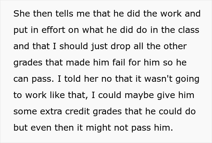 Mom Gets Angry After Teacher Stands Her Ground And Refuses To Change Kid's 'F' Grade Mom Gets Angry After Teacher Stands Her Ground And Refuses To Change Kid's 'F' Grade
