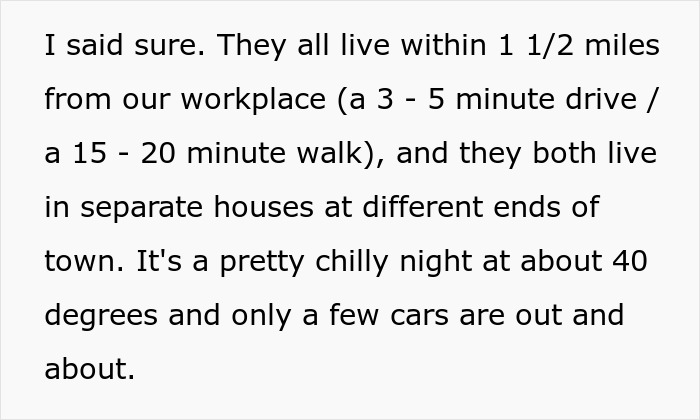 Friends Forced To Walk Home In 40-Degree Weather For Scoffing At Putting On Seatbelts In Guy's Car Friends Forced To Walk Home In 40-Degree Weather For Scoffing At Putting On Seatbelts In Guy's Car